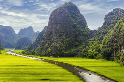 Ninh Binh - Hoa Lu - Tam Coc - Mua Cave 1 Day trip